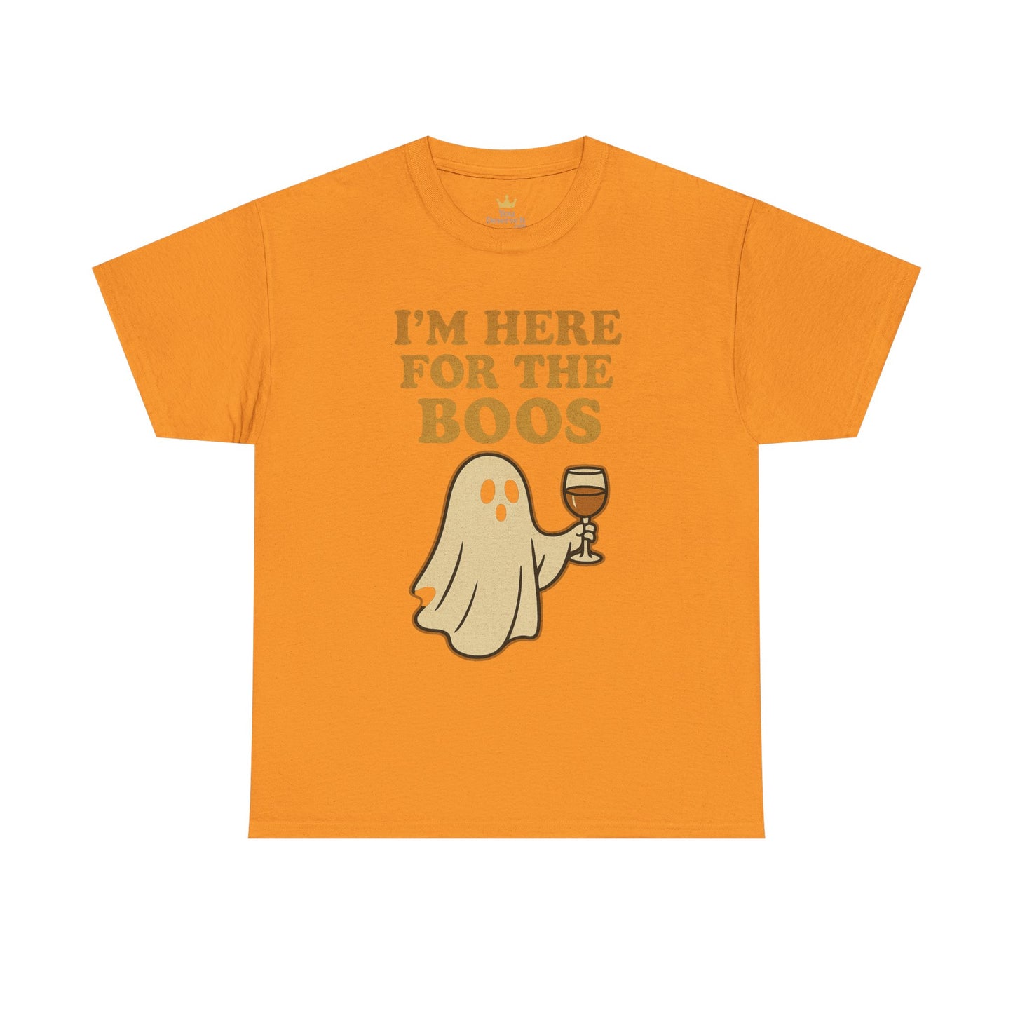 I'm Here for the Boos | Funny Halloween Wine Shirt