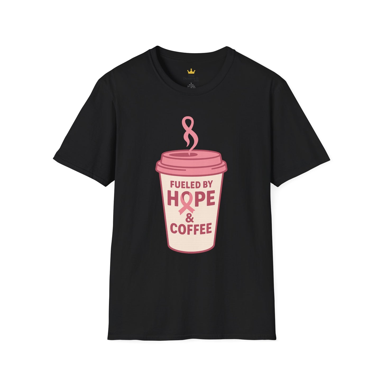 Fueled by Hope & Coffee | Inspirational Graphic Tee