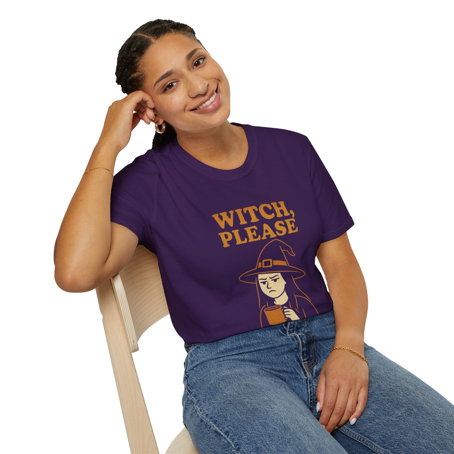 Witch, Please | Moody Halloween Coffee Shirt