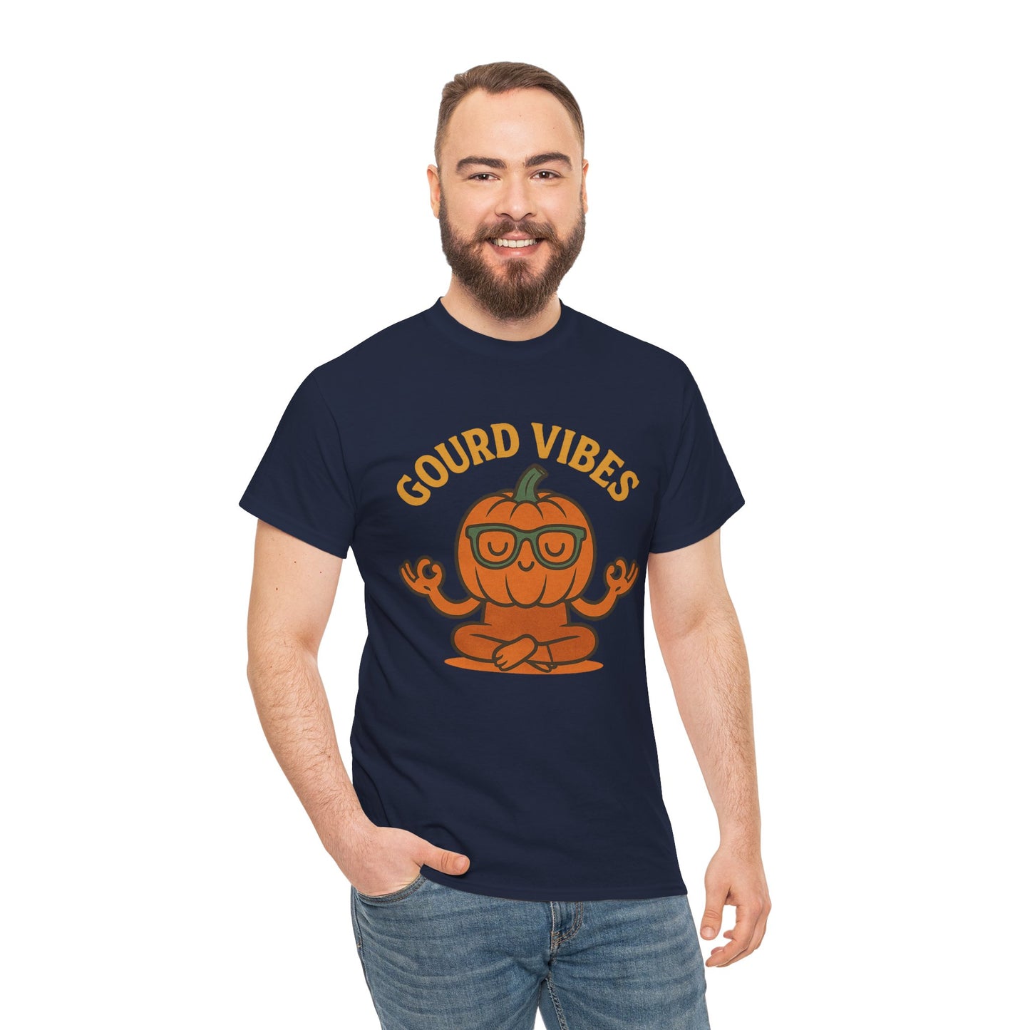 Gourd Vibes Only | Zen Pumpkin Fall Shirt