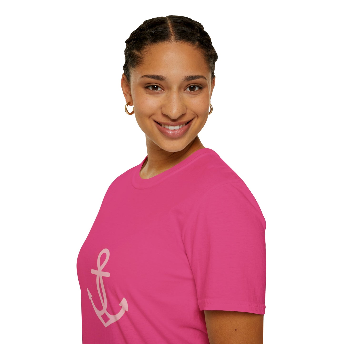 Anchor of Hope | Minimalist Breast Cancer Awareness Shirt