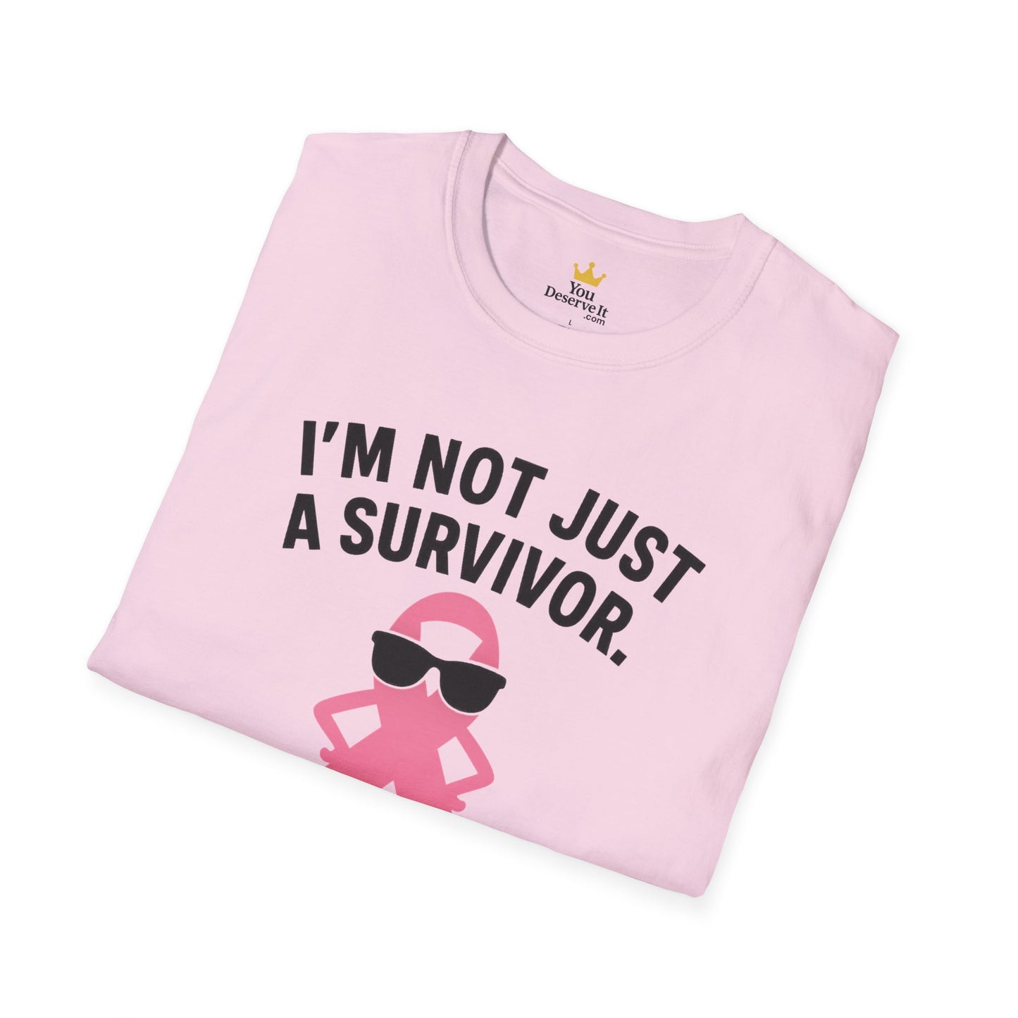Not Just a Survivor | I'm a Problem | Breast Cancer Attitude Tee