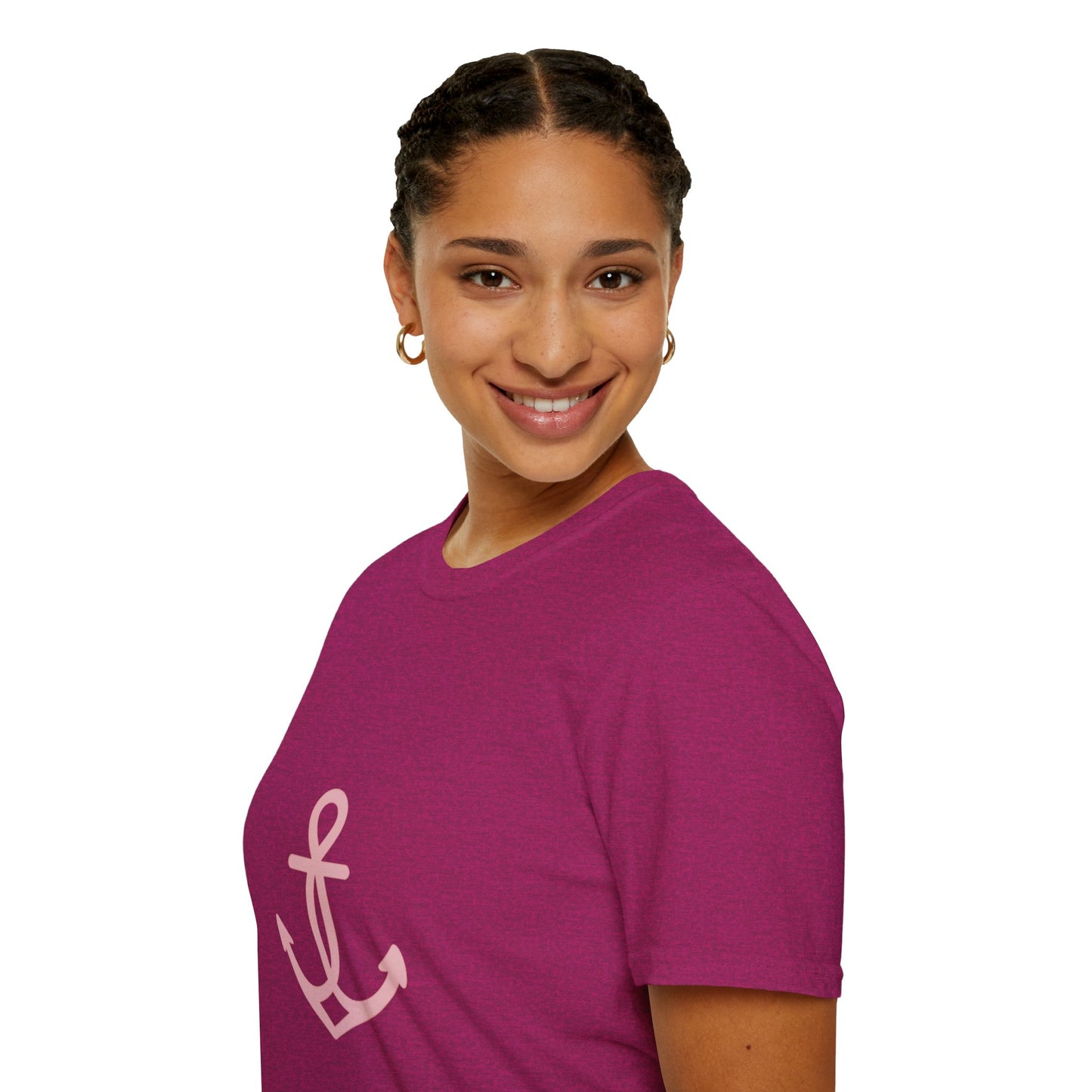 Anchor of Hope | Minimalist Breast Cancer Awareness Shirt