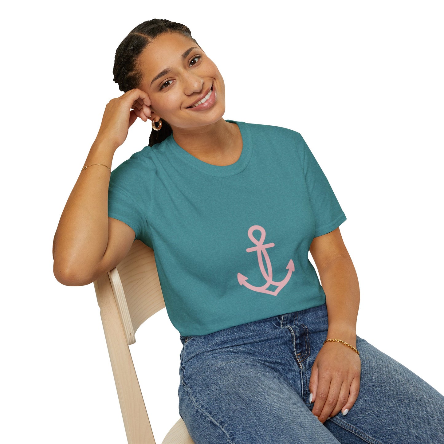Anchor of Hope | Minimalist Breast Cancer Awareness Shirt
