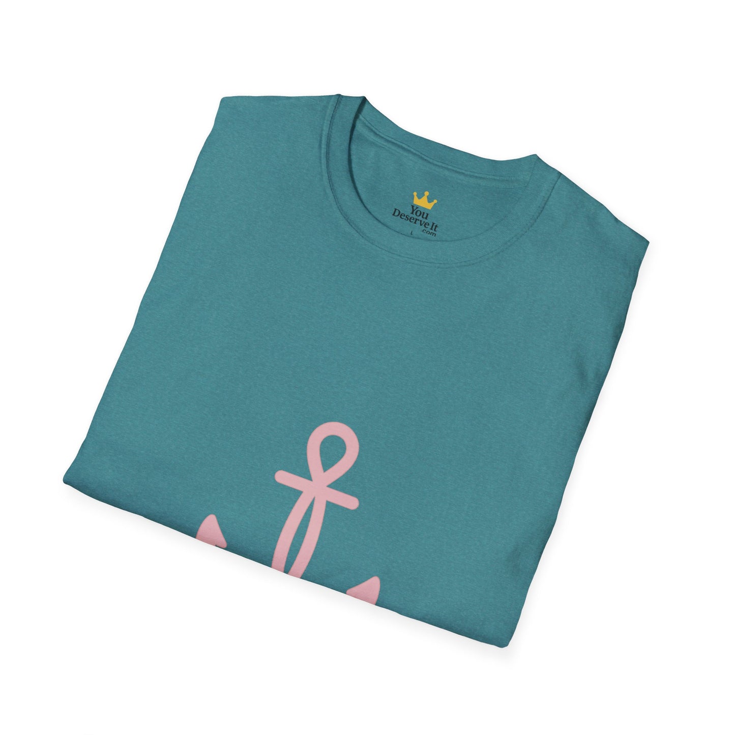 Anchor of Hope | Minimalist Breast Cancer Awareness Shirt