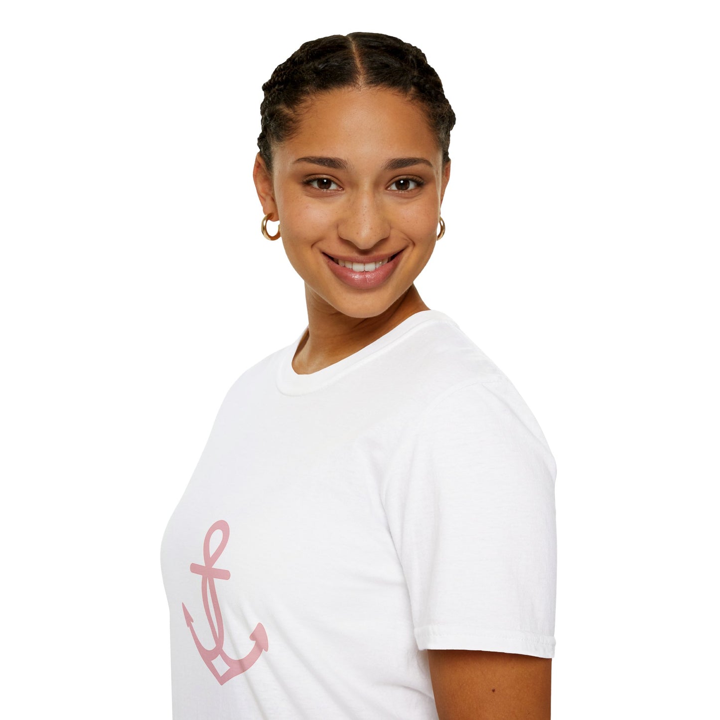 Anchor of Hope | Minimalist Breast Cancer Awareness Shirt