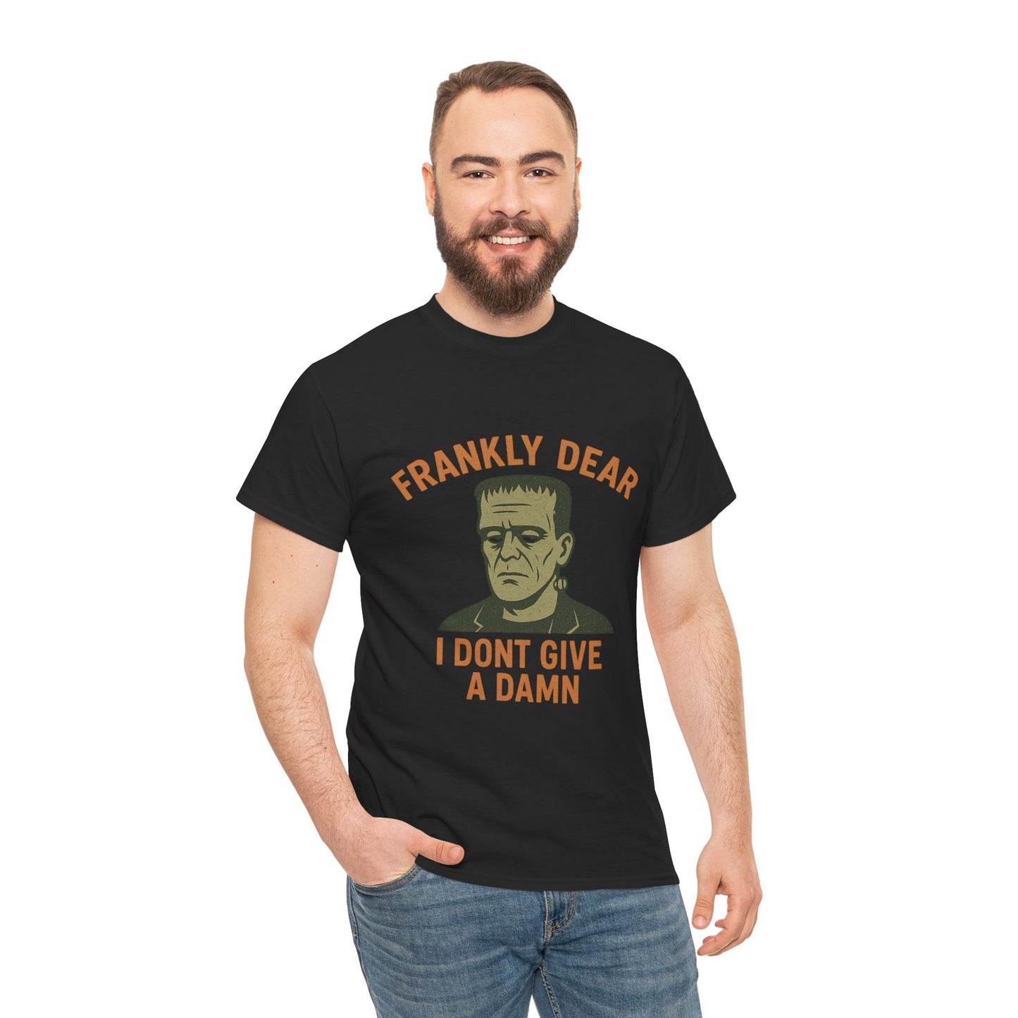 Frankly Dear, I Don't Give a Damn | Frankenstein Snark Tee