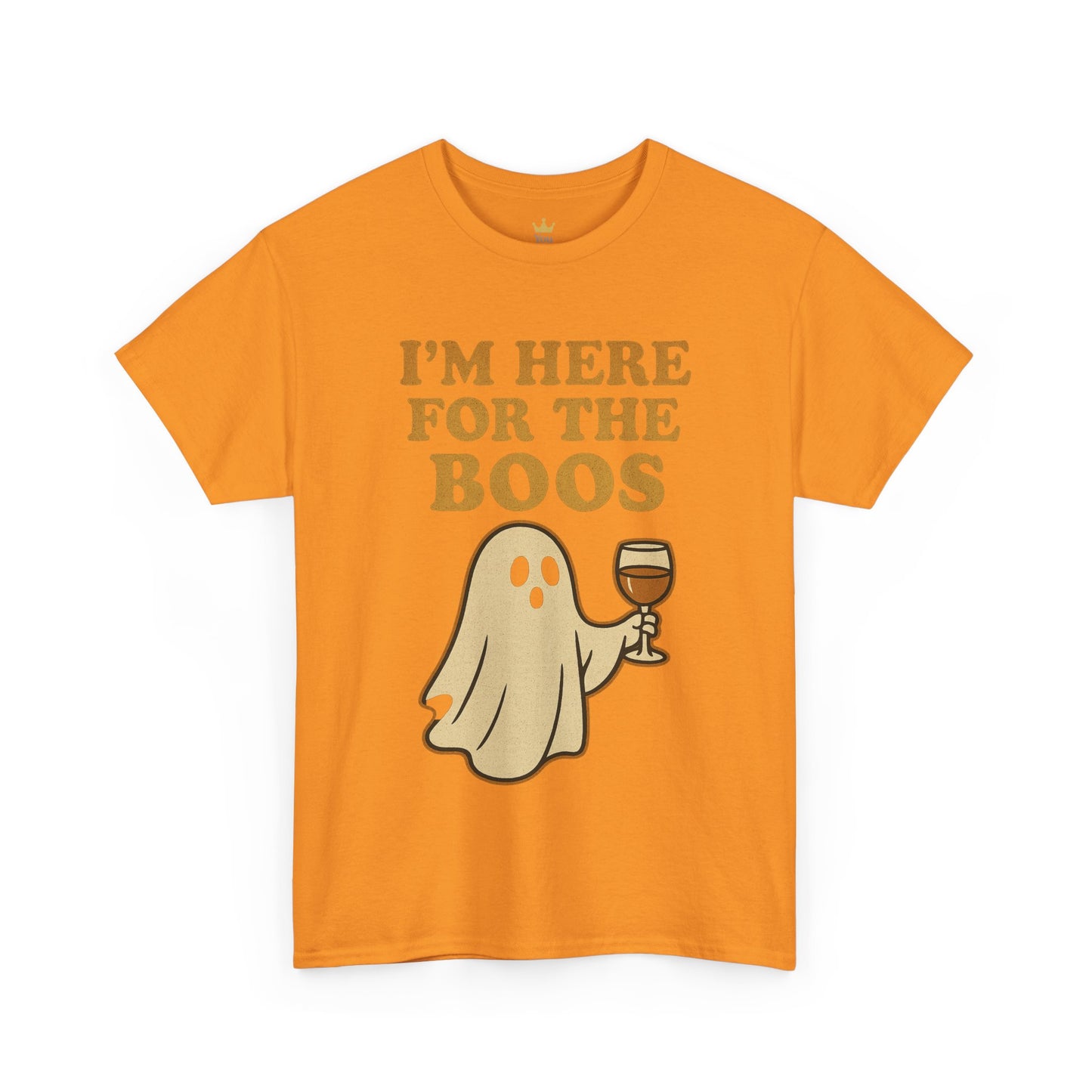 I'm Here for the Boos | Funny Halloween Wine Shirt