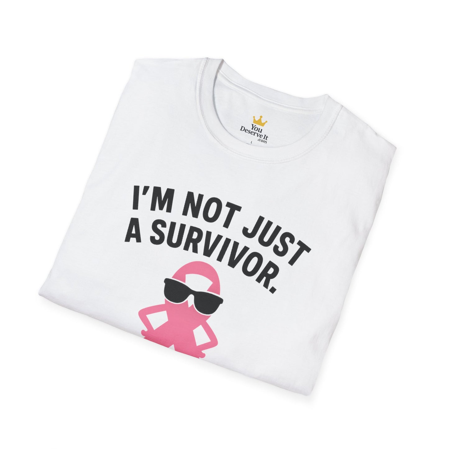 Not Just a Survivor | I'm a Problem | Breast Cancer Attitude Tee