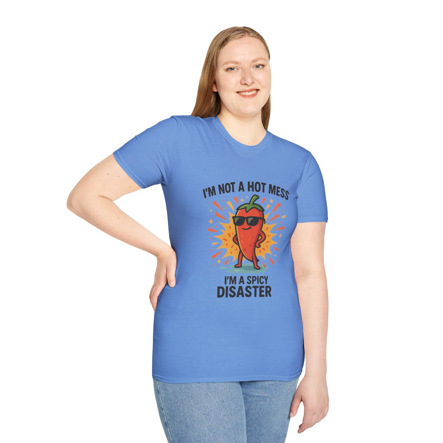 Spicy Disaster T-Shirt - Funny Unisex Tee, Gift for Friends, Casual Wear, Humorous Apparel, Birthday Gift, Summer Vibes