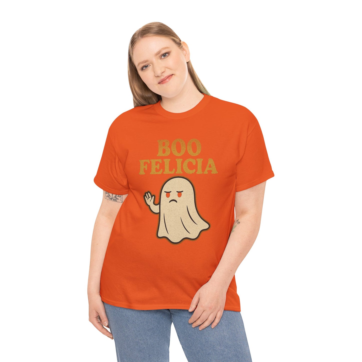 Boo Felicia Shirt | Funny Halloween Ghost T-Shirt for Women & Men