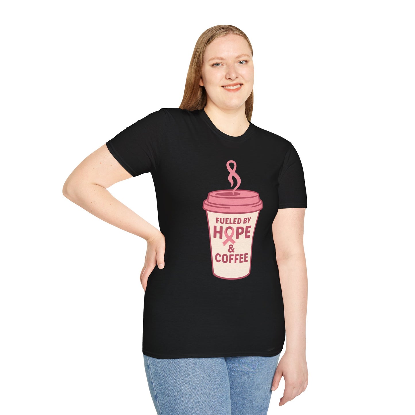 Fueled by Hope & Coffee | Inspirational Graphic Tee
