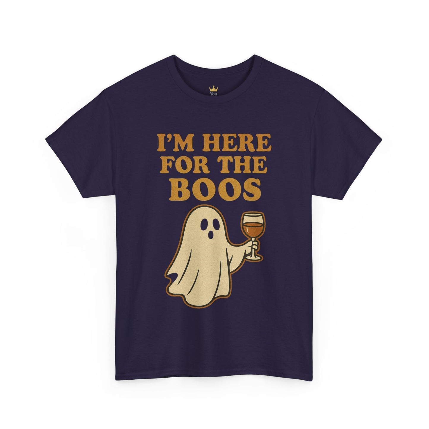I'm Here for the Boos | Funny Halloween Wine Shirt