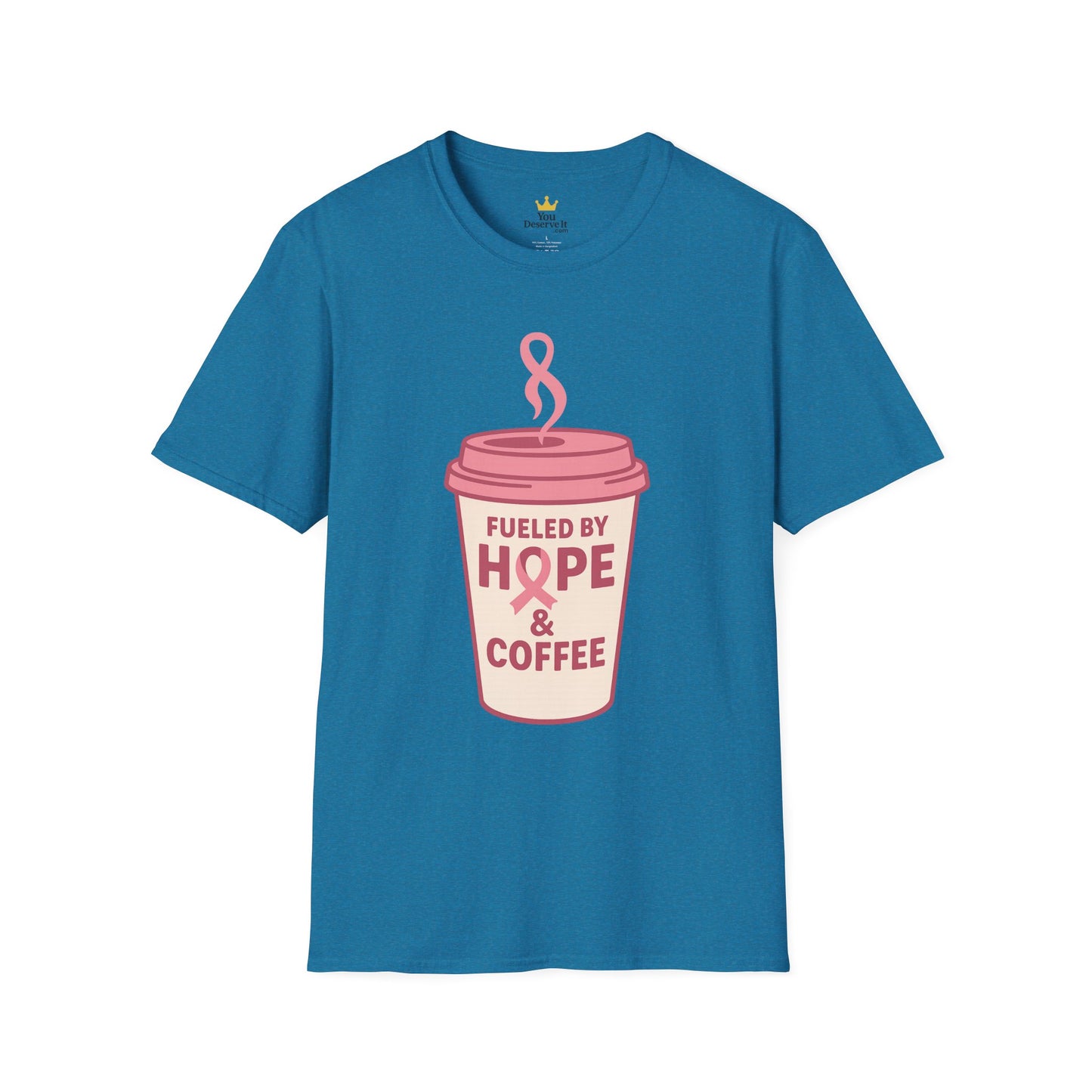 Fueled by Hope & Coffee | Inspirational Graphic Tee