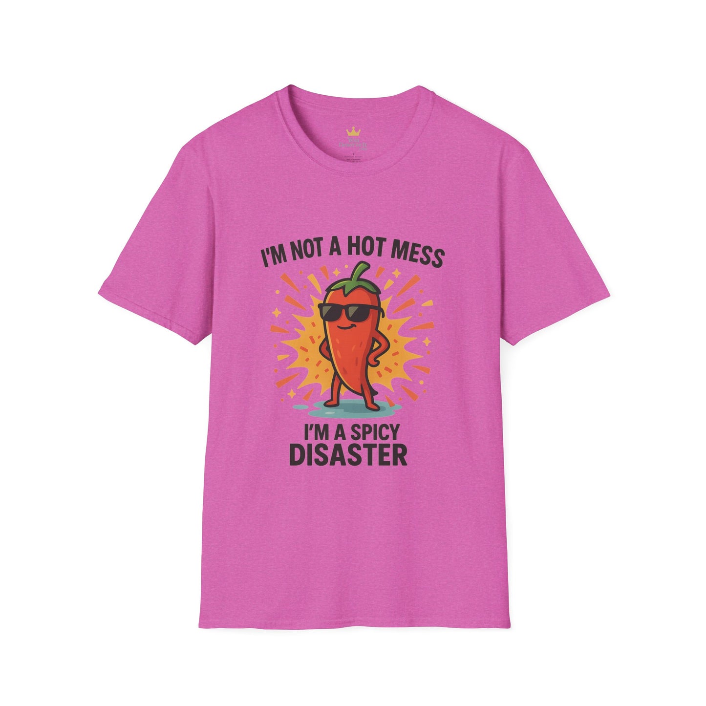 Spicy Disaster T-Shirt - Funny Unisex Tee, Gift for Friends, Casual Wear, Humorous Apparel, Birthday Gift, Summer Vibes