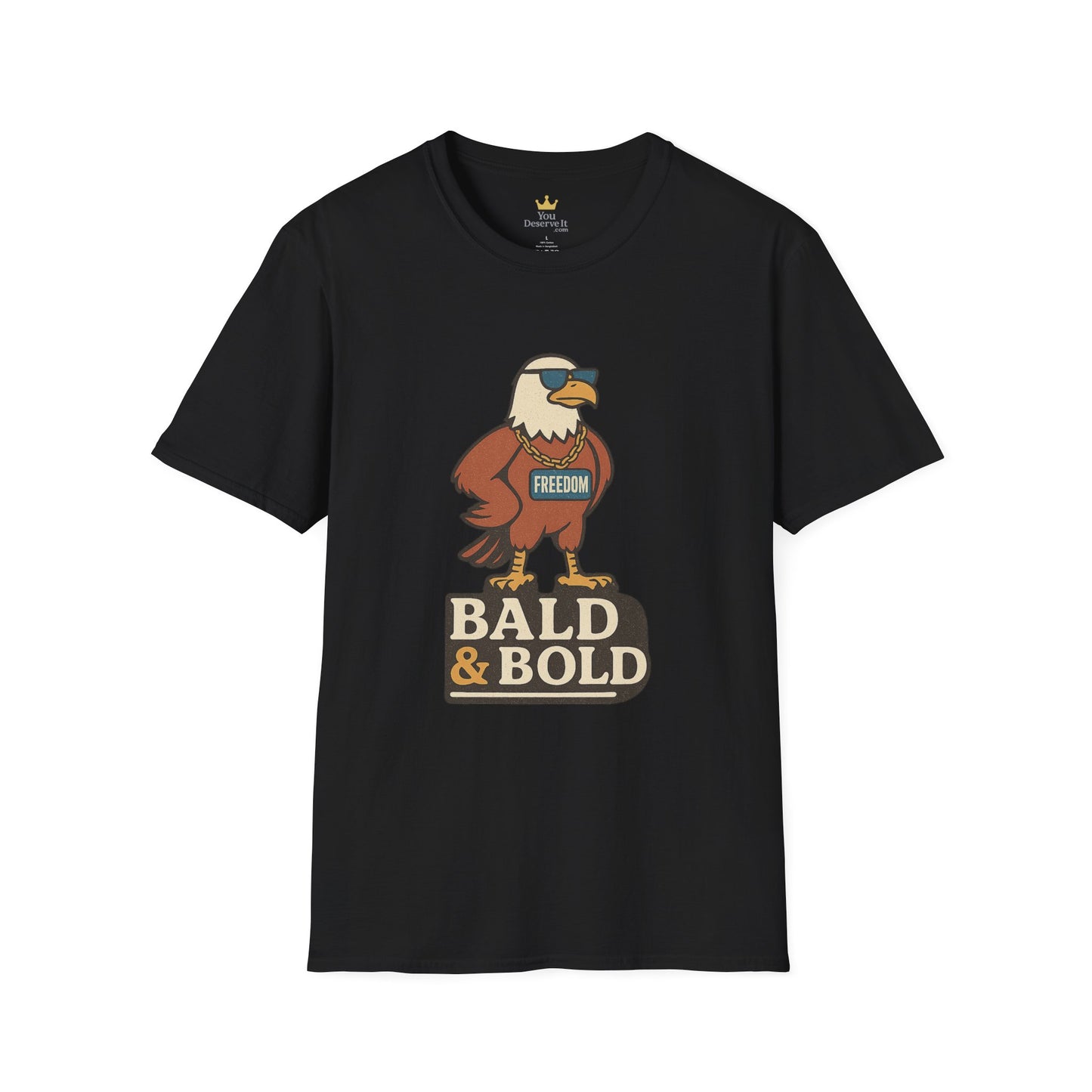 Bald & Bold | Patriotic Eagle Freedom Tee