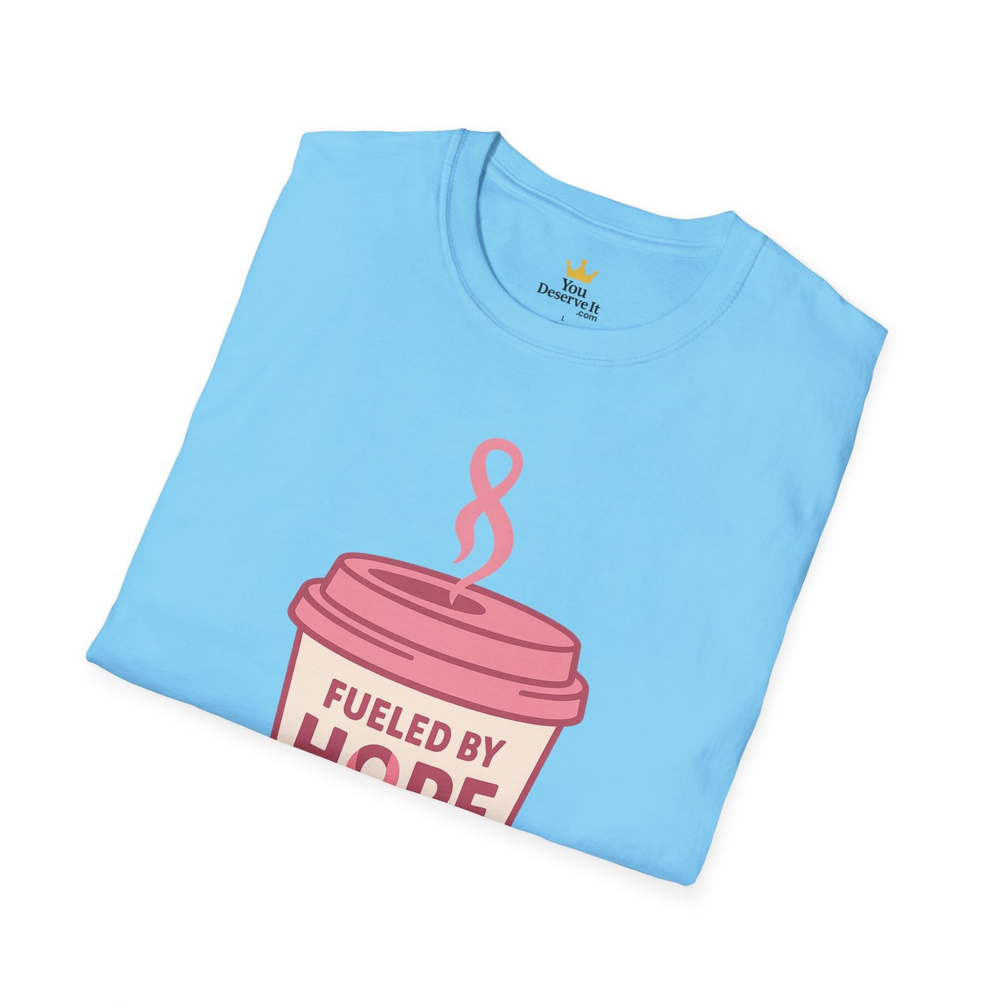 Fueled by Hope & Coffee | Inspirational Graphic Tee
