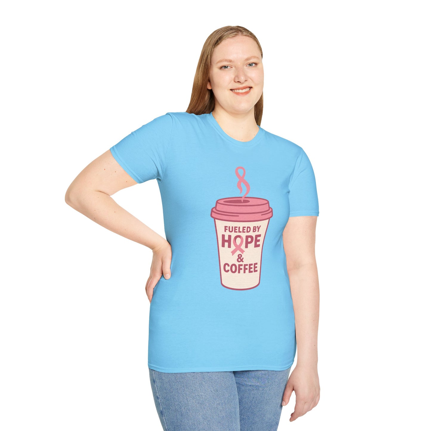 Fueled by Hope & Coffee | Inspirational Graphic Tee