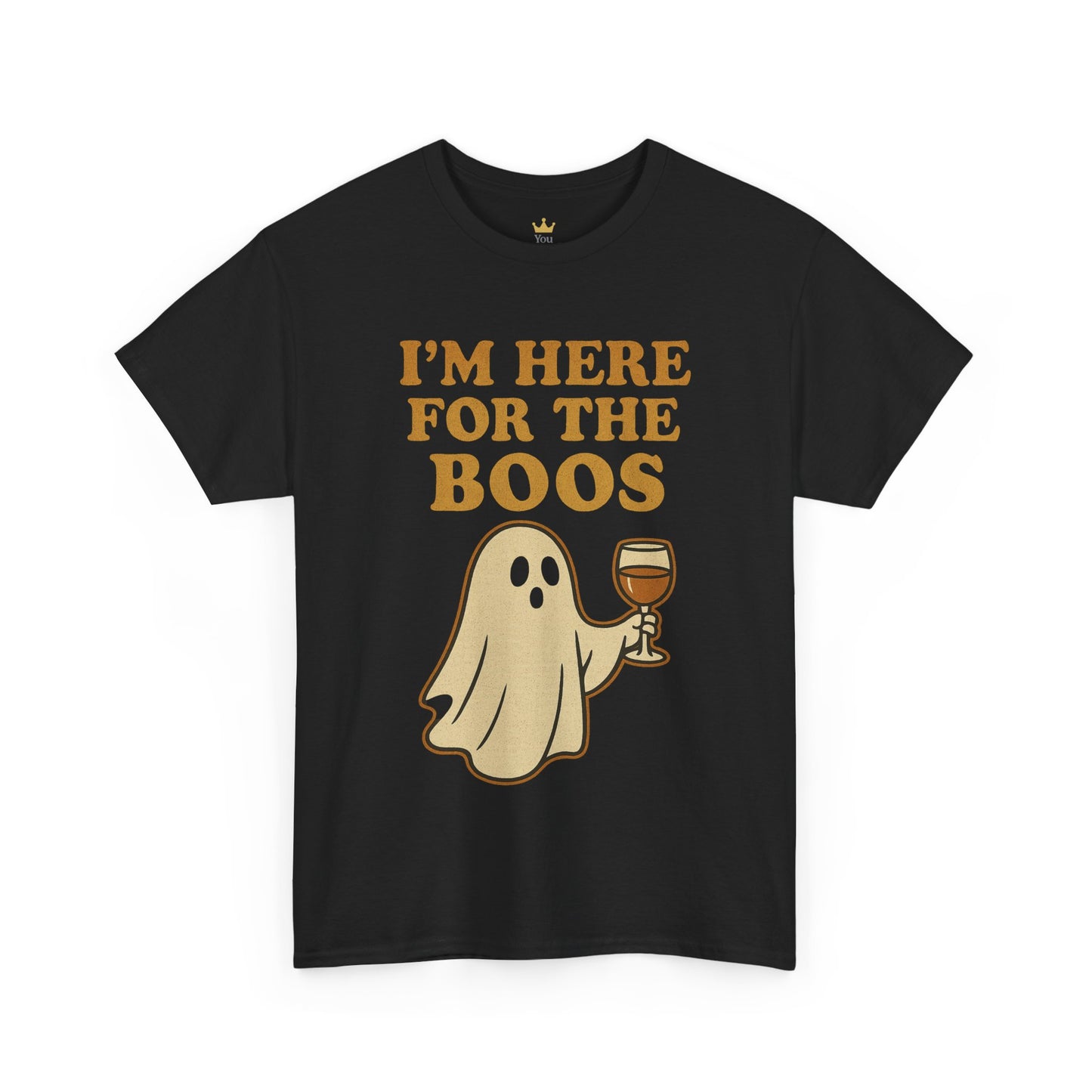 I'm Here for the Boos | Funny Halloween Wine Shirt